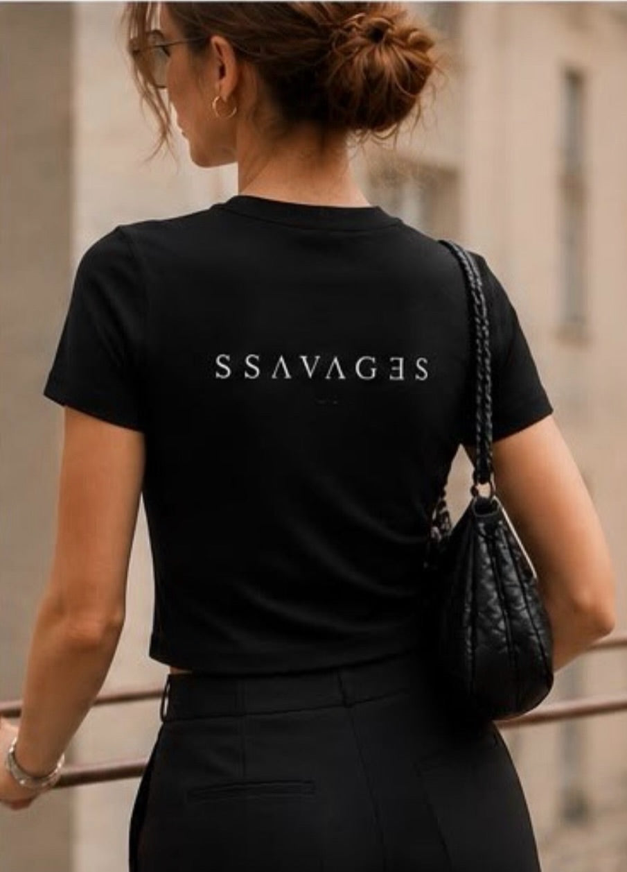 CAMISETA SSΛVΛGƎS