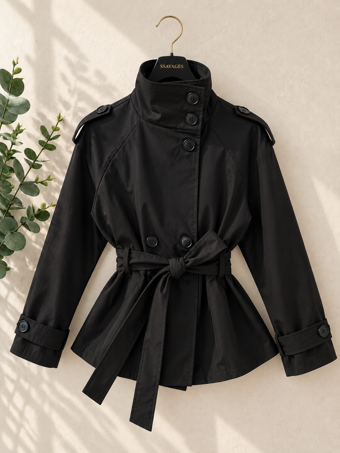 CHAQUETA TIPO TRENCH