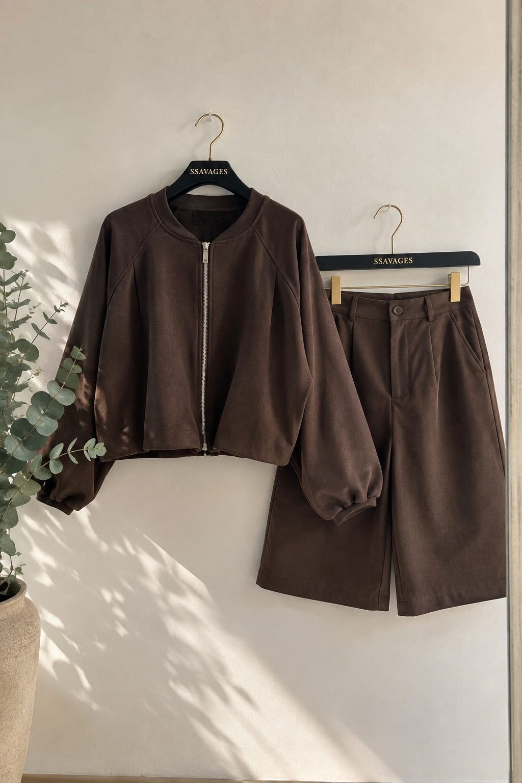 CONJUNTO BOMBER + PANTALÓN CORTO