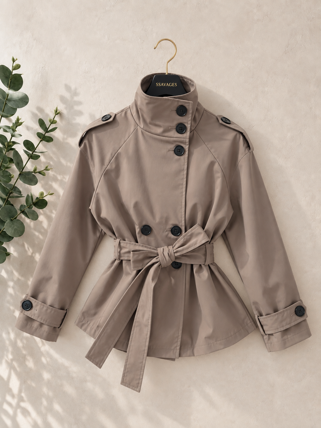CHAQUETA TIPO TRENCH