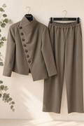 CONJUNTO CHAQUETA BOTONES + PANTALÓN