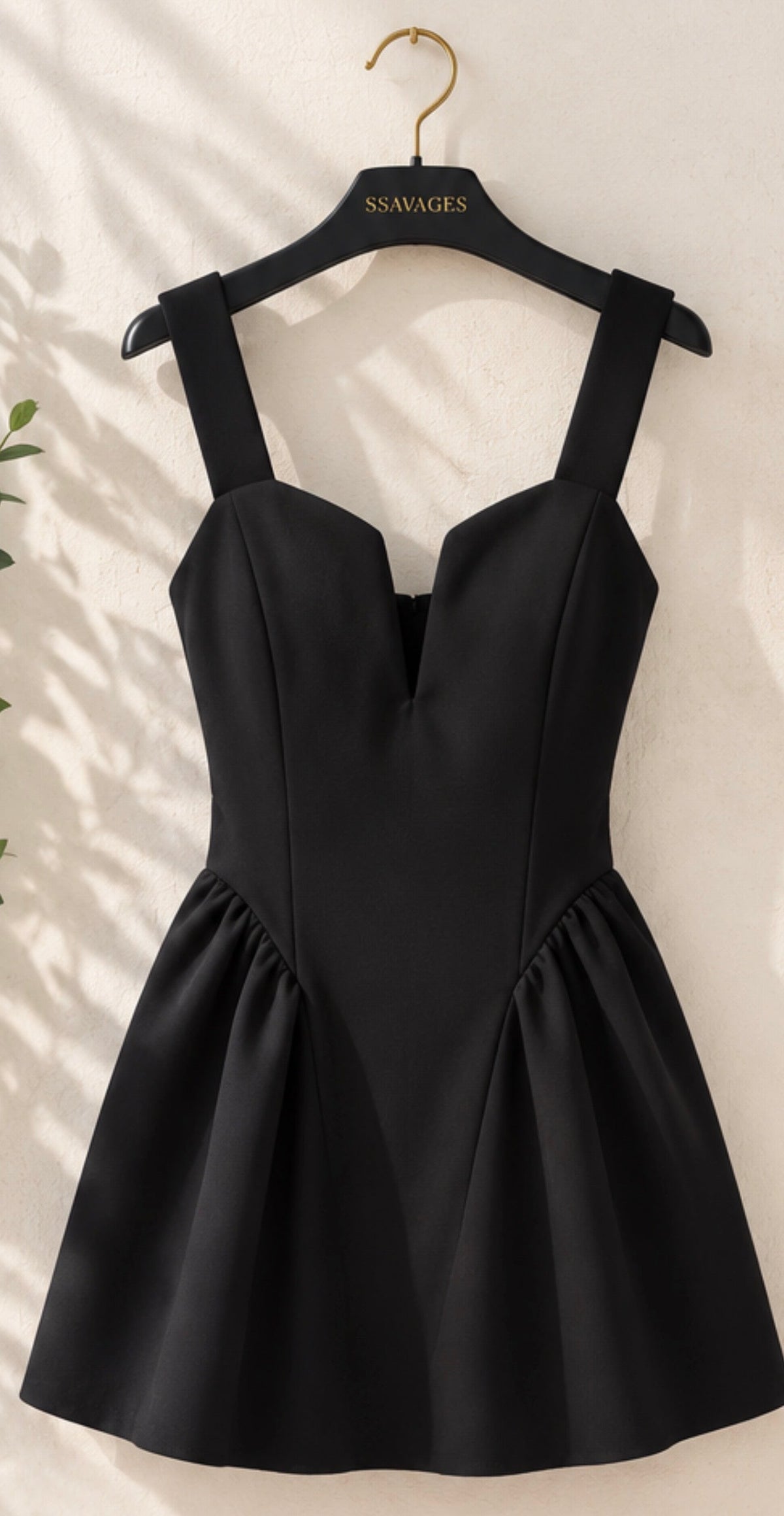VESTIDO ESCOTE CORAZÓN