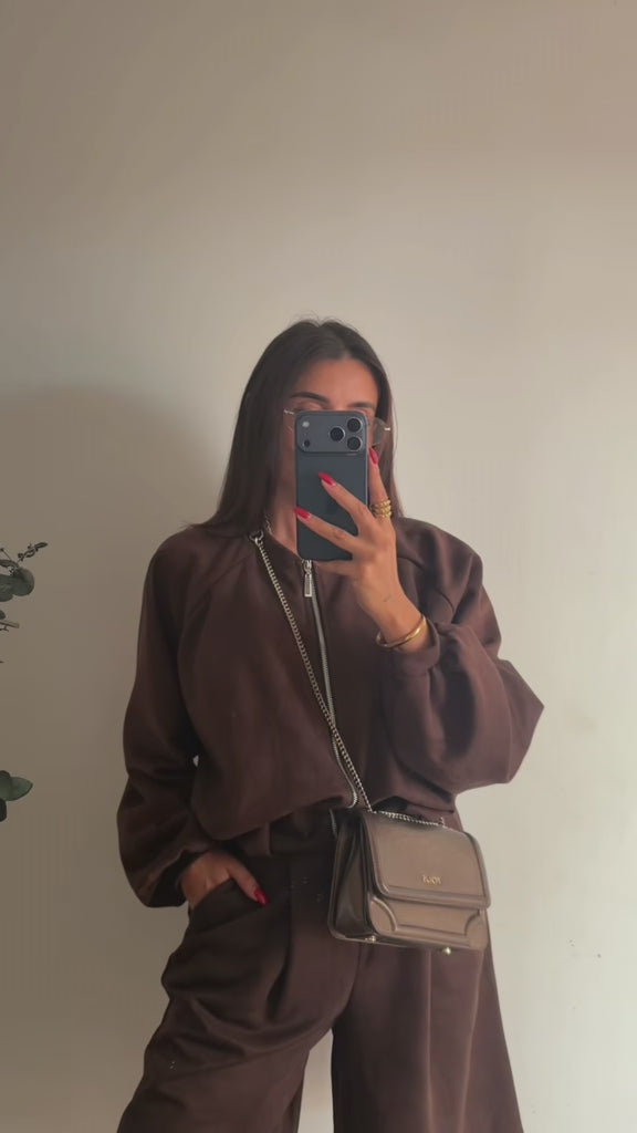 CONJUNTO BOMBER + PANTALÓN CORTO